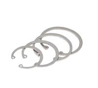 BOZONLI Circlips Interieur, Circlips en E, Acier Inoxydable E-Clip Anneau de Retenue 45mm,10 pcs