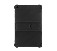 BOZONLI Générique Coque Étui en Silicone pour Tablette Tactile 10.4 Pouces, Housse de Protection Case Cover pour Tablette 2020 Samsung Tab A7 SM-T500 10.4", avec Support Fonction, Noir
