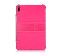 BOZONLI Générique Coque Étui pour Tablette Huawei MatePad Pro 2019 MRX-al07/w09 10,8 Pouces, Housse Étui en Silicone de Protection avec Support Fonction, Rose