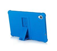 BOZONLI Générique Coque Étui pour Tablette Lenovo 2019 Tab M8FHD/ M8HD/ TB-8505/ TB8705 8 Pouces, Housse Étui en Silicone de Protection avec Support Fonction, Bleu