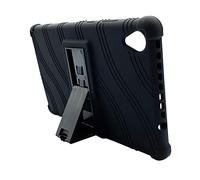 BOZONLI Générique Coque Étui pour Tablette Lenovo 2019 Tab M8FHD/ M8HD/ TB-8505/ TB8705 8 Pouces, Housse Étui en Silicone de Protection avec Support Fonction, Noir