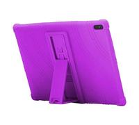 BOZONLI Générique Coque Étui pour Tablette Lenovo Tab 4 10 Plus B-X304F/N/TB-X704F/N 10,1 Pouces, Housse Étui en Silicone de Protection avec Support Fonction, Violet