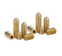 BOZONLI Vis Sans Tête Coniques Fixations Allen Vis Pointeau à Six Pans Creux en Laiton, M3×8mm,30 pcs