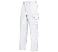 BP 1486-060-21/39/40 Pantalon de travail avec dos élastique 300,00 g/m² pur coton Couleur blanc Taille 39/40