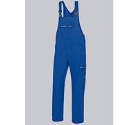 BP 1604-559-13-50L Salopette stretch à bretelles avec fixations à clips, mélange de tissu 245 g/m², bleu roi, 50 l