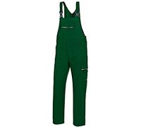 BP 1604-559-74-52n Salopette extensible à bretelles avec clips de fixation, mélange de tissus 245 g/m², vert moyen, 52 n