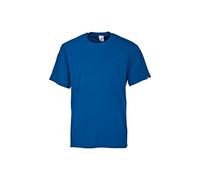 BP 1621-171-110-2XL T-Shirt 1/2 Manches Mixte Col Rond Longueur 70 cm Mélange de Tissu 180,00 g/m2 Bleu Nuit 2XL