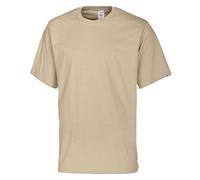BP 1621-171-47-3XL T-shirt unisexe manches 1/2 col rond, longueur 70 cm, mélange de tissu 180 g/m², couleur coquille d'œuf, taille 3XL