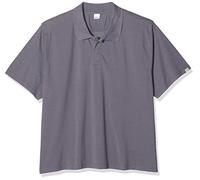 BP 1625-181-53-6XL, Polo unisexe, manches 1/2, col polo avec bande à boutons-pression dissimulée, 70 cm 220,00 g/m², mélange de tissu gris foncé, 6XL