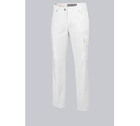 BP 1642-686-21-40l Jean pour femme 5 poches Mélange de tissu stretch 230,00 g/m² Blanc 40 l