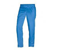 BP 1645-400-0116/2XLl, Pantalon unisexe, taille élastiquée 215,00 g/m², mélange de tissus, Couleur bleu azur, Taille 2XL