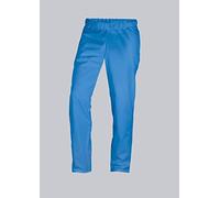 BP 1645-400-0116-XLl Pantalon unisexe avec taille élastique 215,00 g/m² Mélange de tissus Bleu azur Taille XL