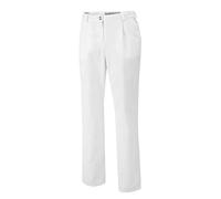 BP 1647-400-21-48L Pantalon pour femme plissé à la taille et poches 215 g/m² Blanc 48 l