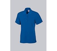 BP 1648-181-13-XS - Polo femme - Manches 1/2 - Col polo avec boutonnière - 64 cm - 220,00 g/m² - Mélange de tissus bleu roi - XS