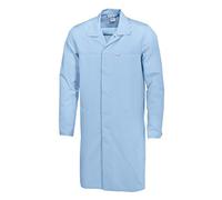 BP 1673-500-11-XLl Manteau unisexe, manches 1/1 avec fente réglable au niveau des poignets, mélange de tissu 210,00 g/m², bleu clair, XLl