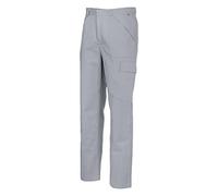 BP 1680 558 Pantalon de travail unisexe en tissu mixte résistant Gris clair Taille L