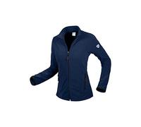 BP 1693-641-110-S Veste polaire pour femme avec col montant et bras de levage 100% polyester Bleu nuit Taille S