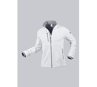 BP 1696-571-21-XS Veste softshell à col montant avec fermeture Éclair avant 255 g/m² 100% polyester Blanc XS