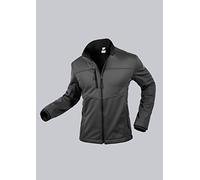 BP 1696-571-56-XL Veste softshell à col montant avec fermeture Éclair avant 255 g/m² 100% polyester Anthracite XL
