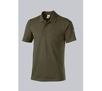BP 1712-230-73-XL Polo Mixte à col Polo avec boutonnière en Coton Stretch Vert Olive Taille XL 70 cm 195 g/m²