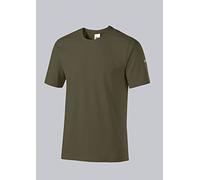 BP 1714-234-73-S T-Shirt Unisexe à Manches 1/2 Col Rond Longueur 70 cm 170 g/m2 Coton Stretch Vert Olive Taille S