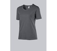 BP 1715-234-0056-M T-Shirt pour Femme, Manches 1/2, col Rond, Longueur 62 cm, 170,00 g/m² Coton Extensible, Anthracite, M