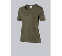 BP 1715-235-73 Essentials T-shirt pour femme en coton et élasthanne Vert olive Taille XL