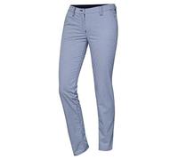 BP 1734-930-19-40n Chino pour femme Mélange stretch 215 g/m² Bleu et blanc 40 N