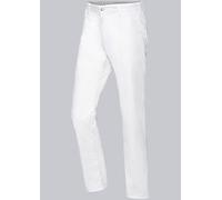BP 1735-130-0021 Med & Care Pantalon pour homme en coton Blanc Taille 60n
