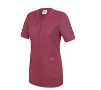 BP 1738-435-182-3XL Tunique confort pour femme, manches 1/2, inserts piqué et système de levage des bras, mélange de tissu 180,00 g/m², mûre, 3XL