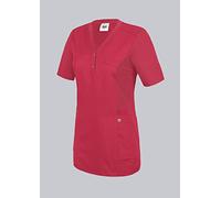 BP 1738-435-188-3XL Tunique confort pour femme, manches 1/2, inserts piqué et système de levage des bras, mélange de tissu 180,00 g/m², corail, 3XL