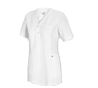 BP 1738-435-21 Tunique de loisirs pour femme 1/2 manches, empiècements piqué et système de bras Lift 180,00 g/m2, mélange de tissu, blanc, XS