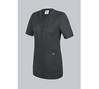 BP 1738-435-56-M Tunique confort pour femme, manches 1/2, empiècements piqué et système de levage des bras, mélange de tissu 180,00 g/m², anthracite, M