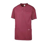 BP 1739-435-0182-L Tunique de confort unisexe à manches longues avec empiècements piqués et système de levage des bras 180 g/m² Mûre Taille L