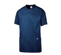 BP 1739-435-110-XL Tunique Confortable Unisexe Manches 1/2 empiècements piqué et système de Levage Bras 180,00 g/m² Mélange de Tissu Bleu Nuit XL