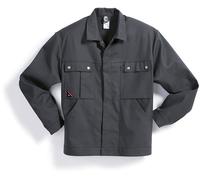 BP 1743-435-21-XL Cape pour homme, manches 1/2, empiècements stretch au niveau des épaules et des bras, mélange de tissu 180 g/m², blanc, XL