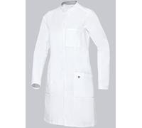 BP 1752-130-0021-32n Blouse de médecin pour Femme, Manches Longues, système de Levage des Bras, Pur Coton, 205 g/m², Blanc, 32n