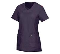 BP 1762-241-0890-3XLn Cape en tissu super léger pour femme, 49% coton, 48% polyester, 3% élastholéfine, aubergine, taille 3XL