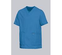 BP 1763-241-0116-3XLn - Unisexe - Tissu super léger - 49% coton/48% polyester/3% élasthanne - Bleu azur - Taille 3XL