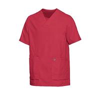 BP 1763-241-0188-3XLn Tunique unisexe super légère, 49% coton/48% polyester/3% élastoléfine, corail, taille 3XL