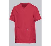BP 1763-241-0188-Sn - Unisexe - Tissu super léger - 49% coton/48% polyester/3% élasthanne - Corail - Taille S