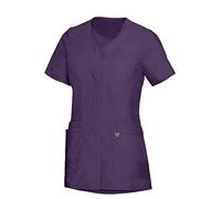 BP 1764-241-0890-3XLn Tissu super léger pour femme, 49% coton/48% polyester/3% élastoléfine, aubergine, taille 3XL