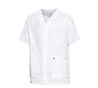 BP 1765-684-0021-Sn Tunique unisexe, tissu super léger, mélange de tissu 150,00 g/m² avec stretch, blanc, Sn