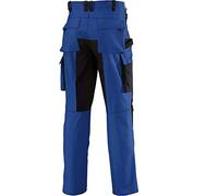 BP 1803-720-110-60s Pantalon de travail en coton renforcé 305,00 g/m² avec double bouton à la taille et dos élastique Bleu nuit/anthracite 60s