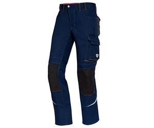 BP 1803-720-110 Workwear Pantalon de travail unisexe en coton et polyester Bleu nuit/anthracite Taille 58 l
