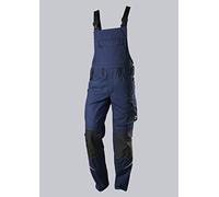 BP 1804-720-110-44n Salopette stretch avec fixations à clips, coton renforcé 305 g/m², bleu nuit, 44n