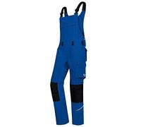 BP 1804-720-13-52s Salopette stretch avec fixations à clips, coton renforcé 305 g/m², bleu roi, 52 s