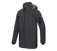 BP 1831-104-0056-2XLn Veste imperméable avec col montant et capuche réglable, 100% polyester, anthracite, taille 2XL