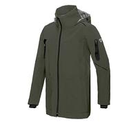 BP 1831-104-0073-Sn Veste imperméable avec col montant et capuche réglable 100% polyester Vert olive Taille Sn