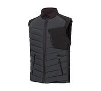 BP 1832-801-5632-Sn Gilet thermique rembourré avec doublure thermique matelassée 100% polyester Anthracite/noir Taille S